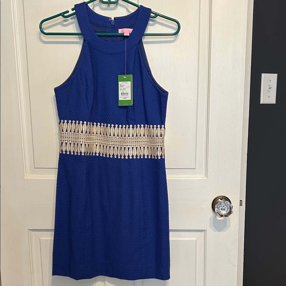 Lilly Pulitzer Royal Blue Ashlyn Shift